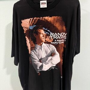 Randy Travis Vintage Y2K Shirt XL